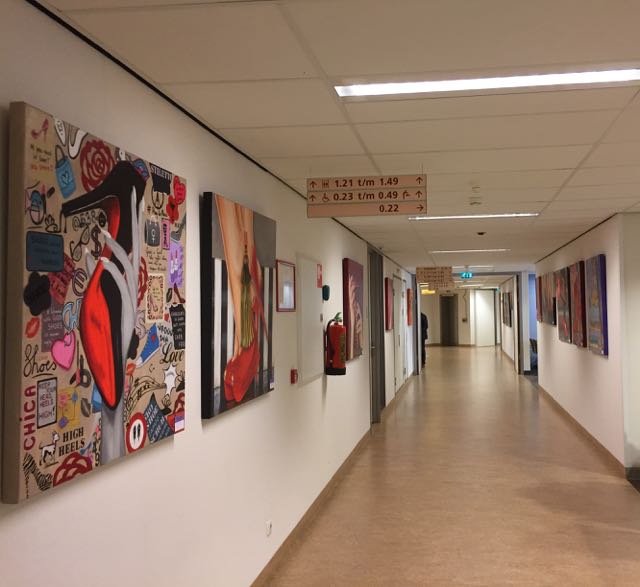 Expositie St Jansdal ziekenhuis in Harderwijk