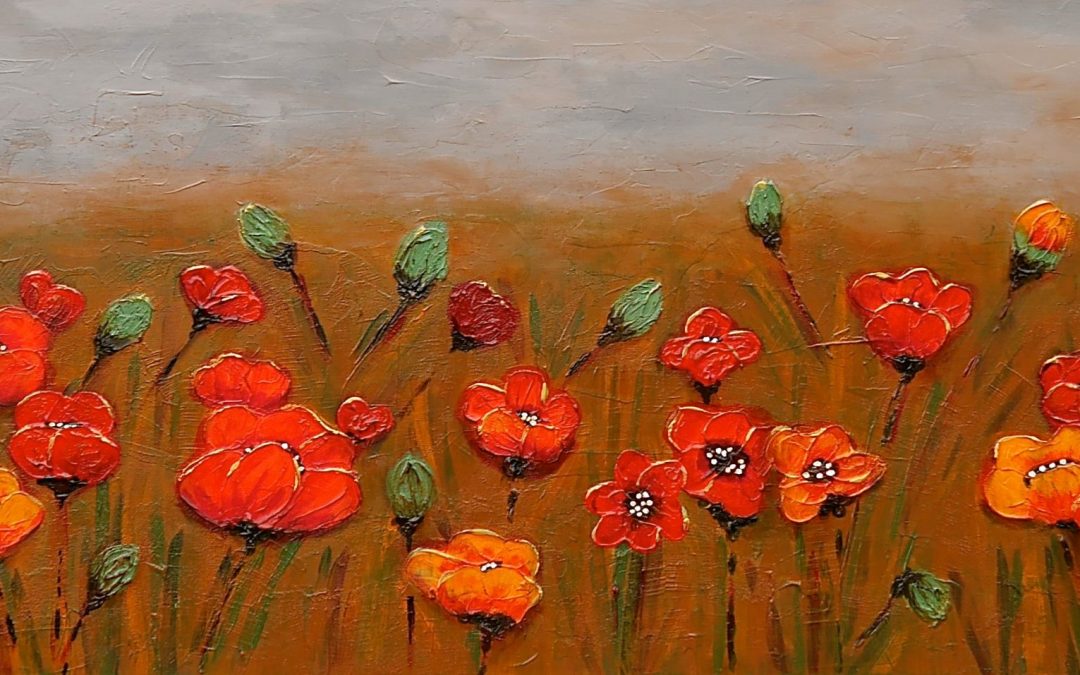 Autumn poppies