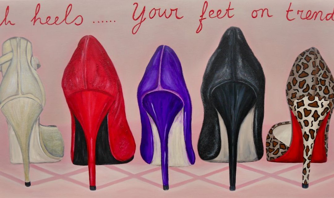 High heels … your feet on trend!